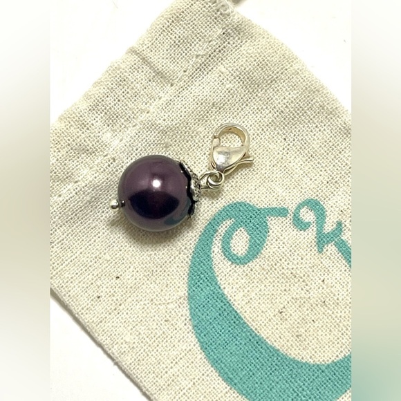 Origami Owl Jewelry - Origami Owl Living Lockets Purple Retired Lobster Clasp Dangle